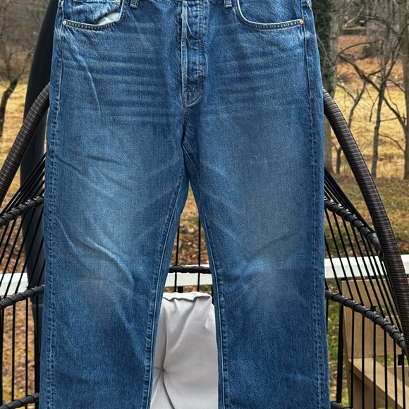 MOTHER The Ditcher Crop Jeans in HIT THE GROUND RUNNING SIZE 30 - Picture 5 of 13